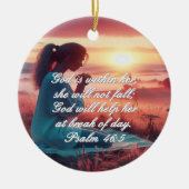 'Inspirierend Glaube'-Ornament Ornament (Vorne)