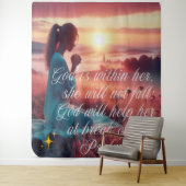 "Inspirierend Glaube" Wandteppich (Beispiel)