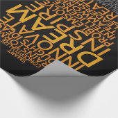 Inspirierend Glühlampegewohnheits-Packpapier Geschenkpapier (Ecke)