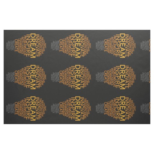 Inspirierend Glühlampegewohnheitsgewebe Stoff (Fat Quarter (45,7 x 55,9 cm))
