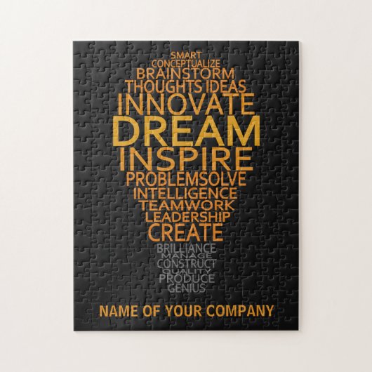 Inspirierend Glühlampegewohnheitspuzzlespiel Puzzle (Vertikal)