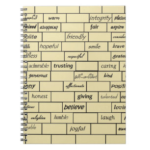 Inspirierend Graffiti-Notizbuch Notizblock
