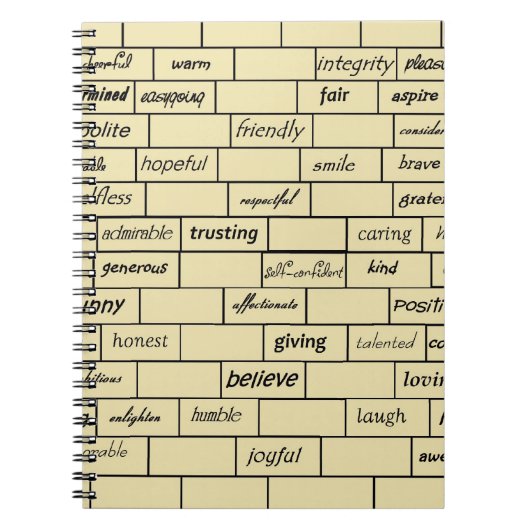 Inspirierend Graffiti-Notizbuch Notizblock (Vorderseite)