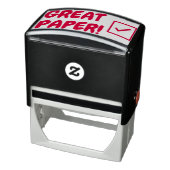 Inspirierend "GROSSES PAPIER!" Instructor Rubber B Permastempel (Produkt)