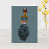 Inspirierend Grußkarte Karte (Gelbe Blume)