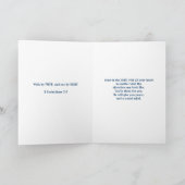 Inspirierend Grußkarte mit Schrift Karte (Innenseite)