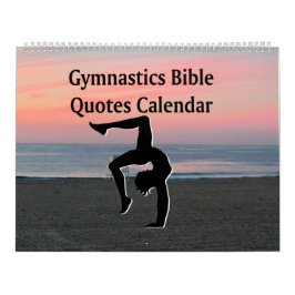 INSPIRIEREND GYMNASTICS BIBLE QUOTE CALENDAR KALENDER