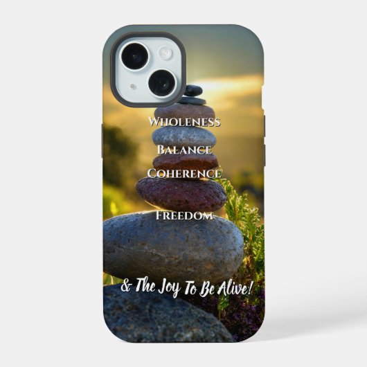 Inspirierend iPhone 15 hülle (Rückseite)