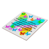 INSPIRIEREND ISAIAH 41:10 BIBLE VERSE DESIGN FLIESE (Seite)