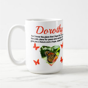 INSPIRIEREND JEREMIAH 29:11 PERSONALISIERTE BUTTER KAFFEETASSE