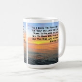 INSPIRIEREND JEREMIAH 29:11 SUNRISE KAFFEETASSE (VorderseiteRechts)