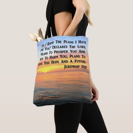 INSPIRIEREND JEREMIAH 29:11 SUNRISE TASCHE (Von Nahem)