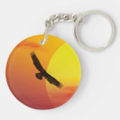 Inspirierend Jesaja-40:31 Schlüsselanhänger (Rückseite)