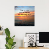 INSPIRIEREND JOHN 14:6 SUNRISE FOTO DESIGN POSTER (Heimbüro)