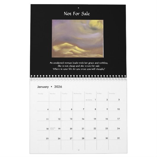 Inspirierend Kalender (Jan 2026)