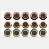 Inspirierend Kostensenkungsmarken Etiketten (Blatt)