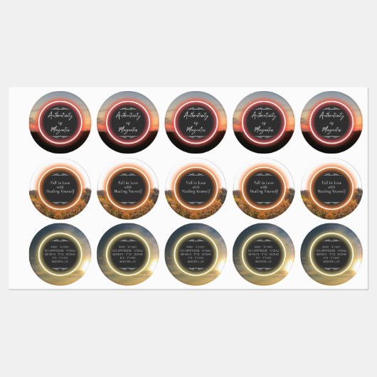 Inspirierend Kostensenkungsmarken Etiketten (Blatt)