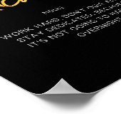 Inspirierend Kostenvoranschlag Poster (Ecke)