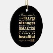 Inspirierend Kunst - Dr. Quote Keramik Ornament (Rechts)