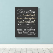 Inspirierend Kunst und Dekor für jedes Zimmer Leinwanddruck (Insitu (Holzboden))