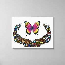 inspirierend leinwanddruck