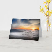 Inspirierend Liebe-Zitat von Aristoteles Karte (Gelbe Blume)