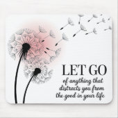 Inspirierend Loslassen Mousepad (Vorne)