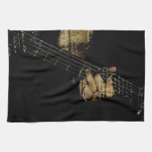 Inspirierend lyrische Gitarre Handtuch (Horizontal)
