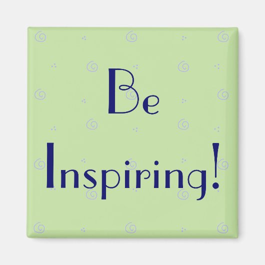 Inspirierend Magnet (Vorne)