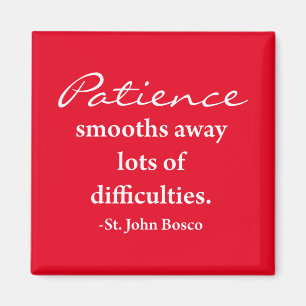 Inspirierend Magnet Johannes Bosco - Rot