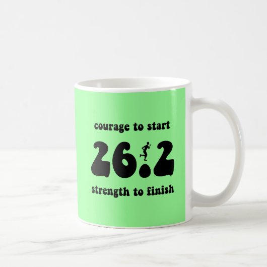 Inspirierend Marathon Kaffeetasse (Rechts)