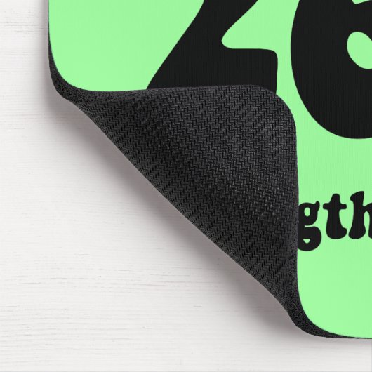 Inspirierend Marathon Mousepad (Ecke)