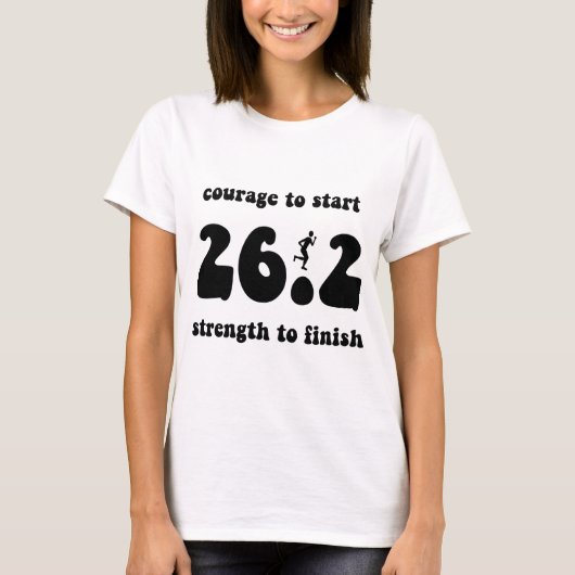 Inspirierend Marathon T-Shirt (Vorderseite)