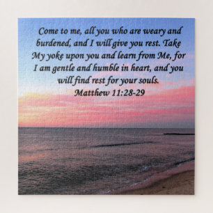 INSPIRIEREND MATTHEW 28 OCEAN FOTO DESIGN PUZZLE