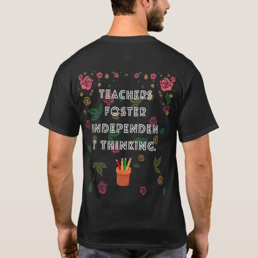 Inspirierend Minds, veränderte Futures T-Shirt (Rückseite)