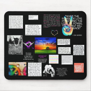 Inspirierend Mitteilungen Mousepad
