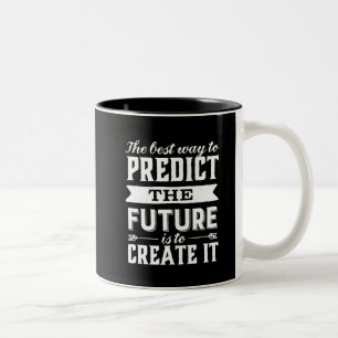 Inspirierend Motivations-Zitat schaffen die Zweifarbige Tasse