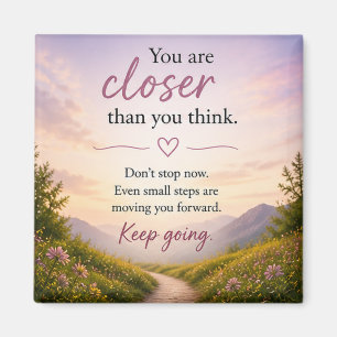 Inspirierend Motivierend  Magnet