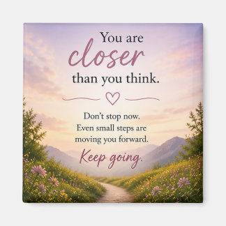 Inspirierend Motivierend Magnet