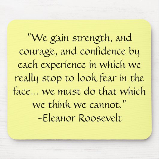 Inspirierend Mousepad (Vorne)