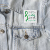 Inspirierend Mut des Bruders - Leberkrebs Button (Beispiel)