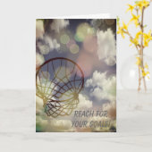 Inspirierend Netball-Zitat-Raum-Gruß-Karte Karte (Gelbe Blume)