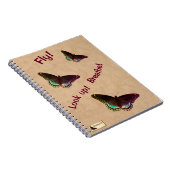 Inspirierend Notizbuch - steigen Sie oben Notizblock (Rechte Seite)