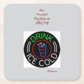 Inspirierend Paper-Untersetzer Rechteckiger Pappuntersetzer (Vorderseite)