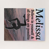 INSPIRIEREND PERSONALISIERT GYMNASTICS PUZZLE (Horizontal)