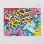 inspirierend positiv postkarte (Vorderseite)