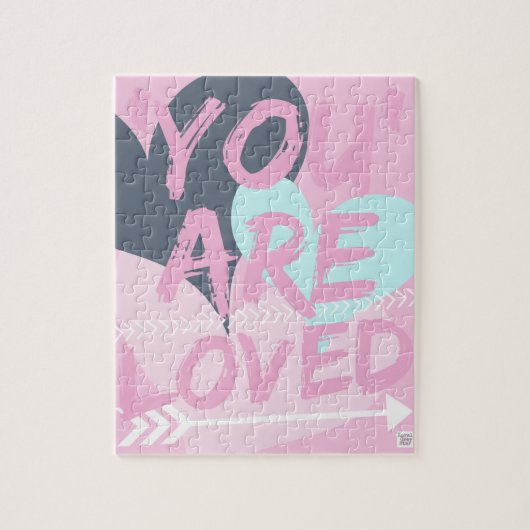 Inspirierend positive Denkrichtunglaubsäge. Puzzle (Vertikal)