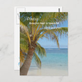 Inspirierend Positivziffer Postkarte (Vorne/Hinten)