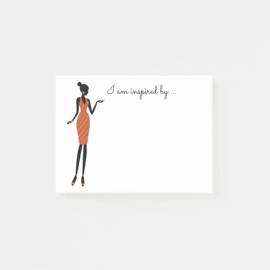 Inspirierend Post-it Klebezettel (Vorderseite)