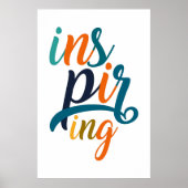 Inspirierend Poster (Vorne)